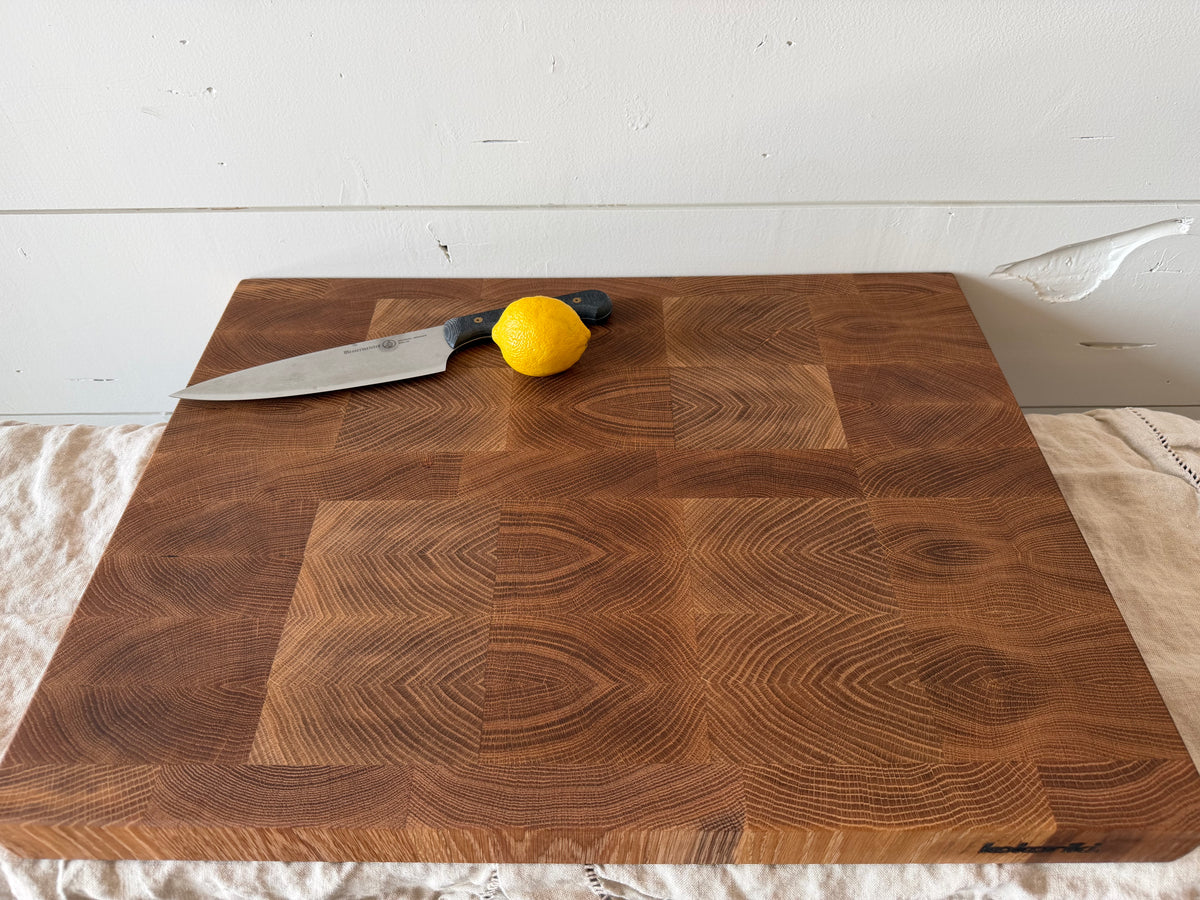 Chef’s Chopping Block — White Oak End Grain