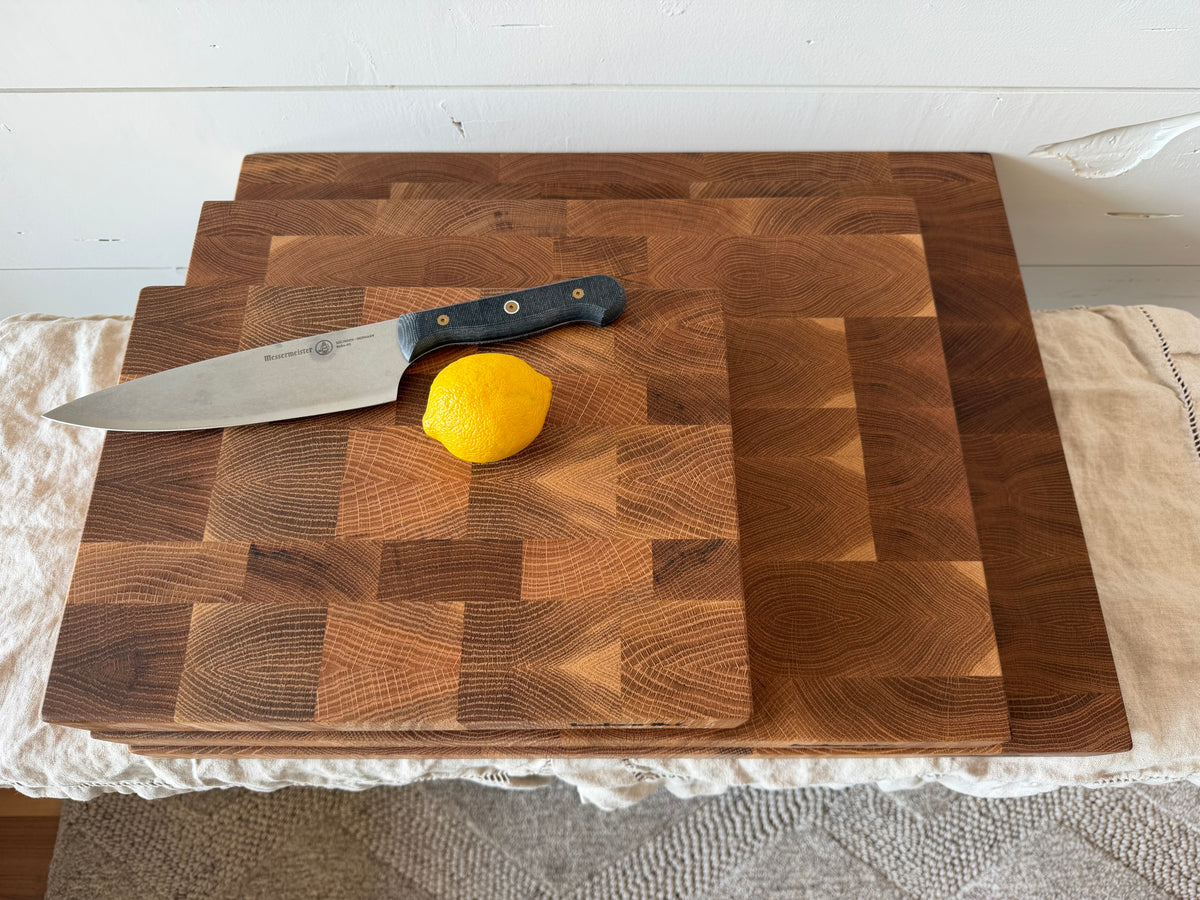 Chef’s Chopping Block — White Oak End Grain