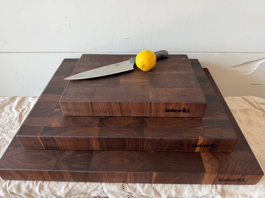 Chef’s Chopping Block — Black Walnut End Grain