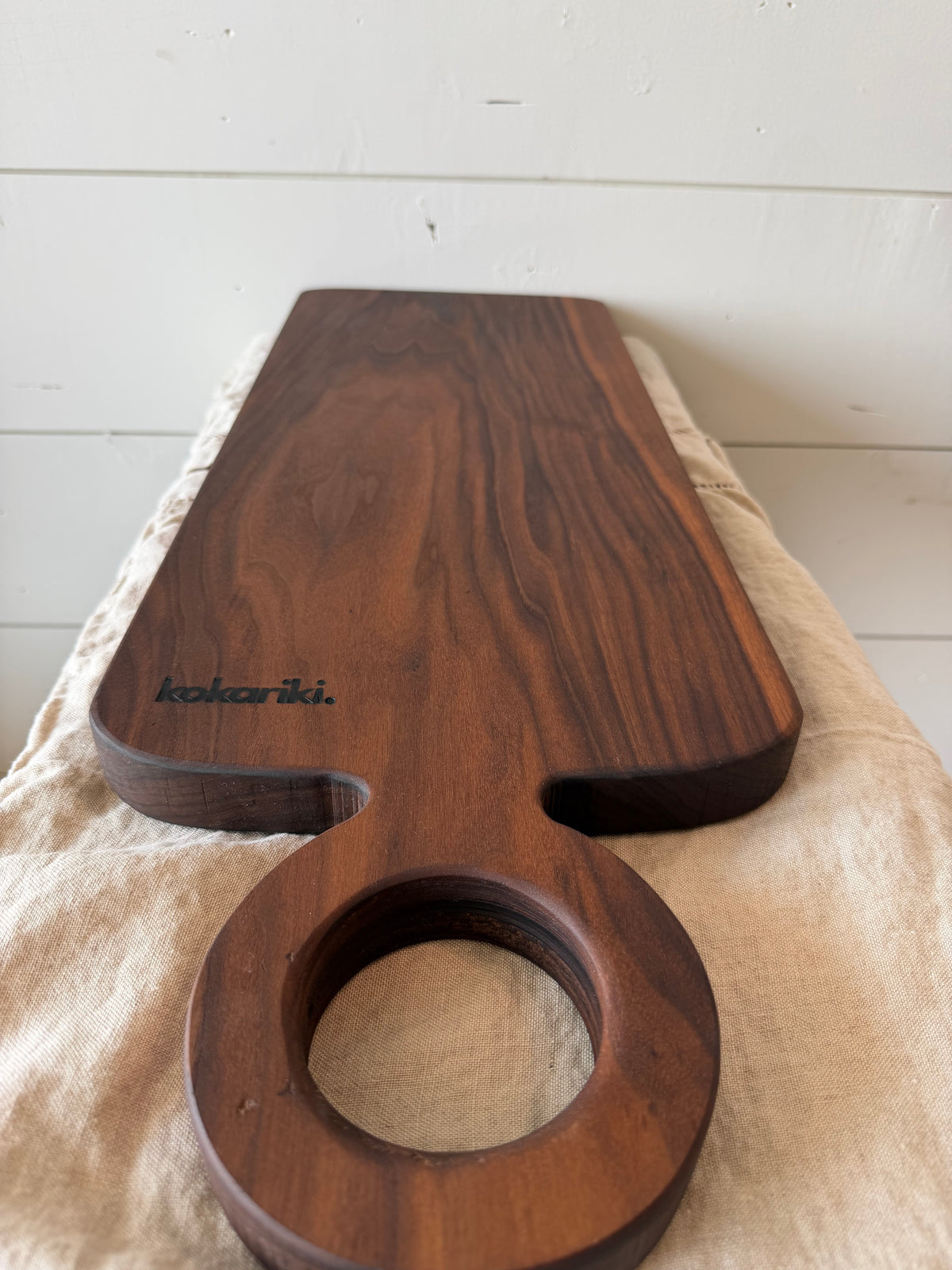Halo Serving Board — Black Walnut