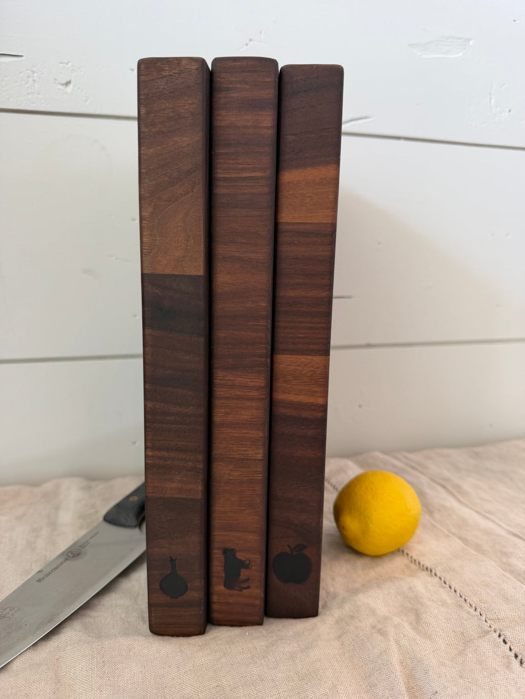 A Book of Boards — Black Walnut End Grain