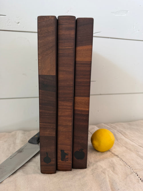 A Book of Boards — Black Walnut End Grain