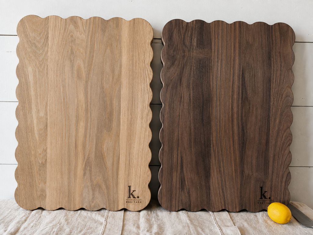 Heritage Scallop Board - White Oak