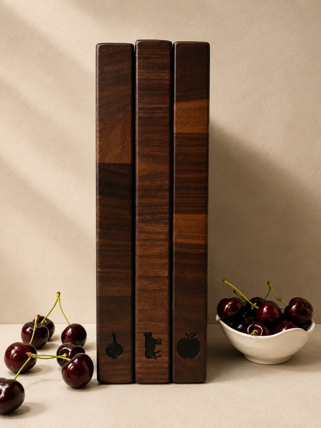 The Book of Boards in black walnut — view 1