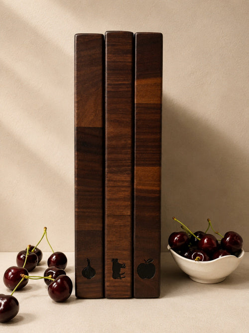 The Book of Boards in black walnut — view 1