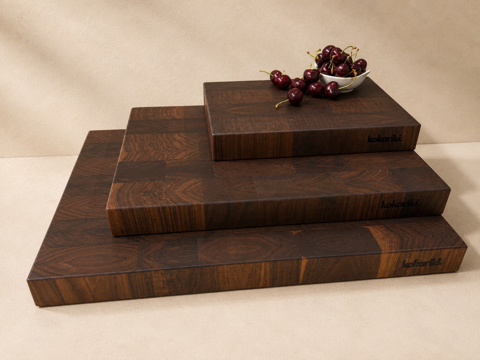 The Chef’s Chopping Block in black walnut — view 1