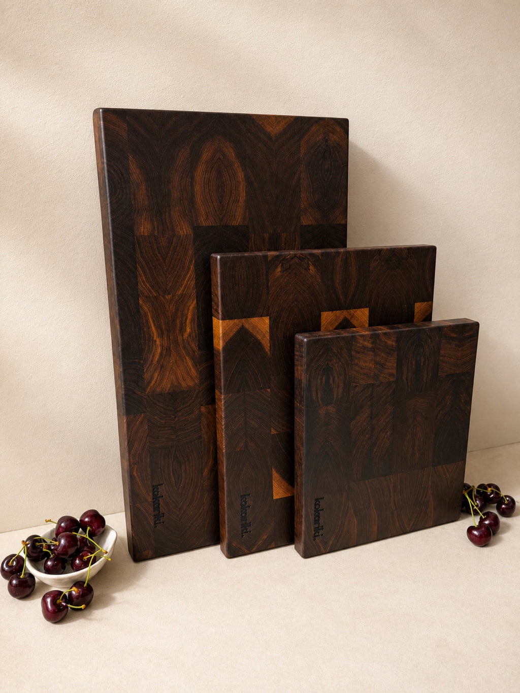 The Chef’s Cutting Board in black walnut — view 2