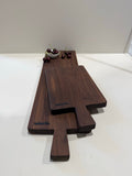 The Plank Serving Board in black walnut — view 4