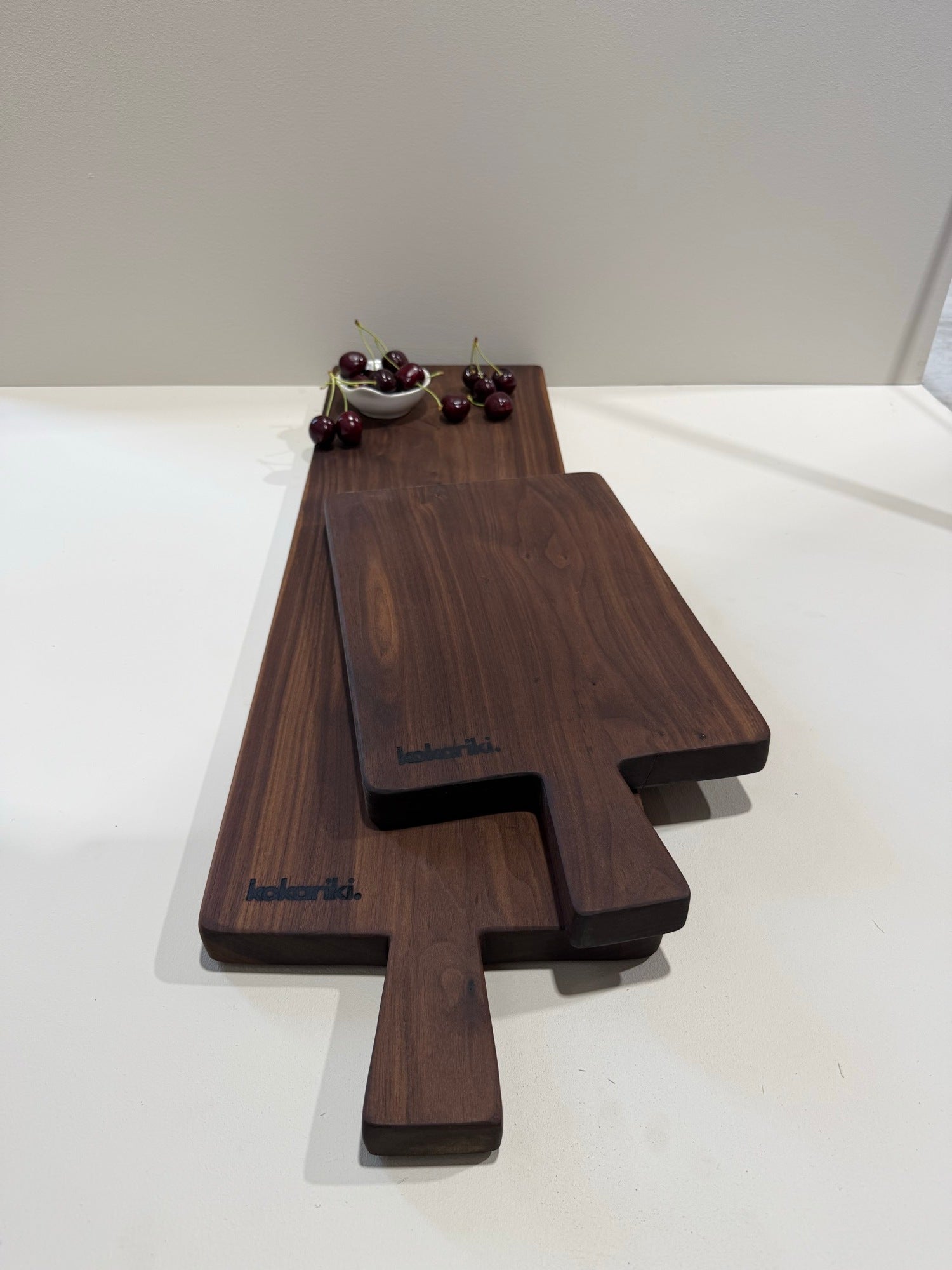 The Plank Serving Board in black walnut — view 4